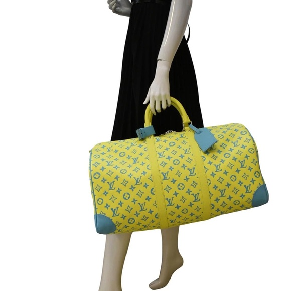 Louis Vuitton Monogram Playground Keepall Bandouliere 50! - Picture 2 of 11